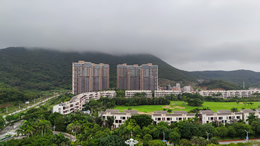 深圳地铁19号线一期汤坑站主体结构封顶